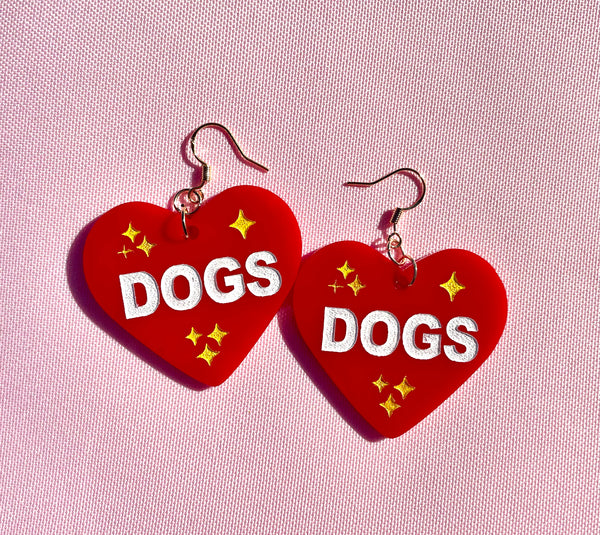 I love dog earrings
