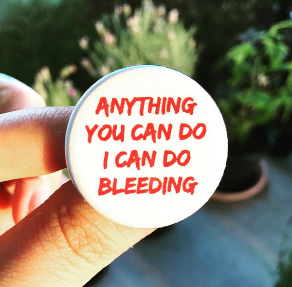 Anything you can do I can do bleeding - Radical Buttons