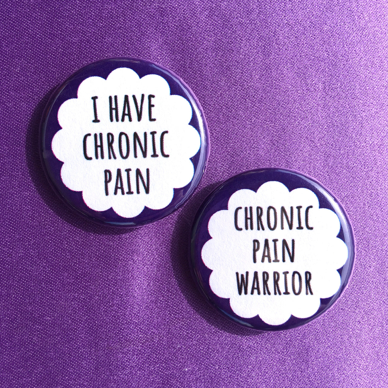 Chronic pain buttons - Radical Buttons