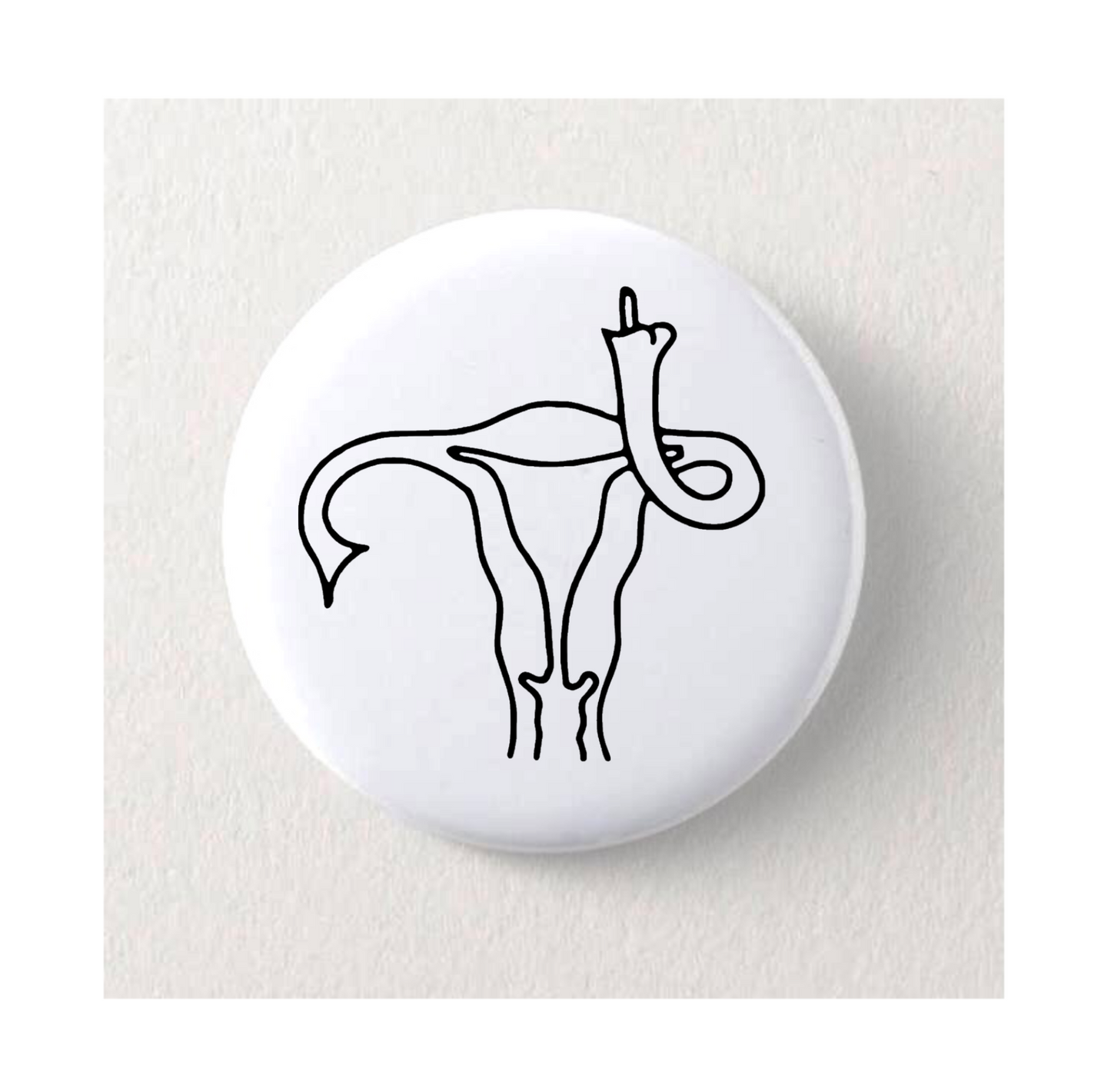 Angry uterus button