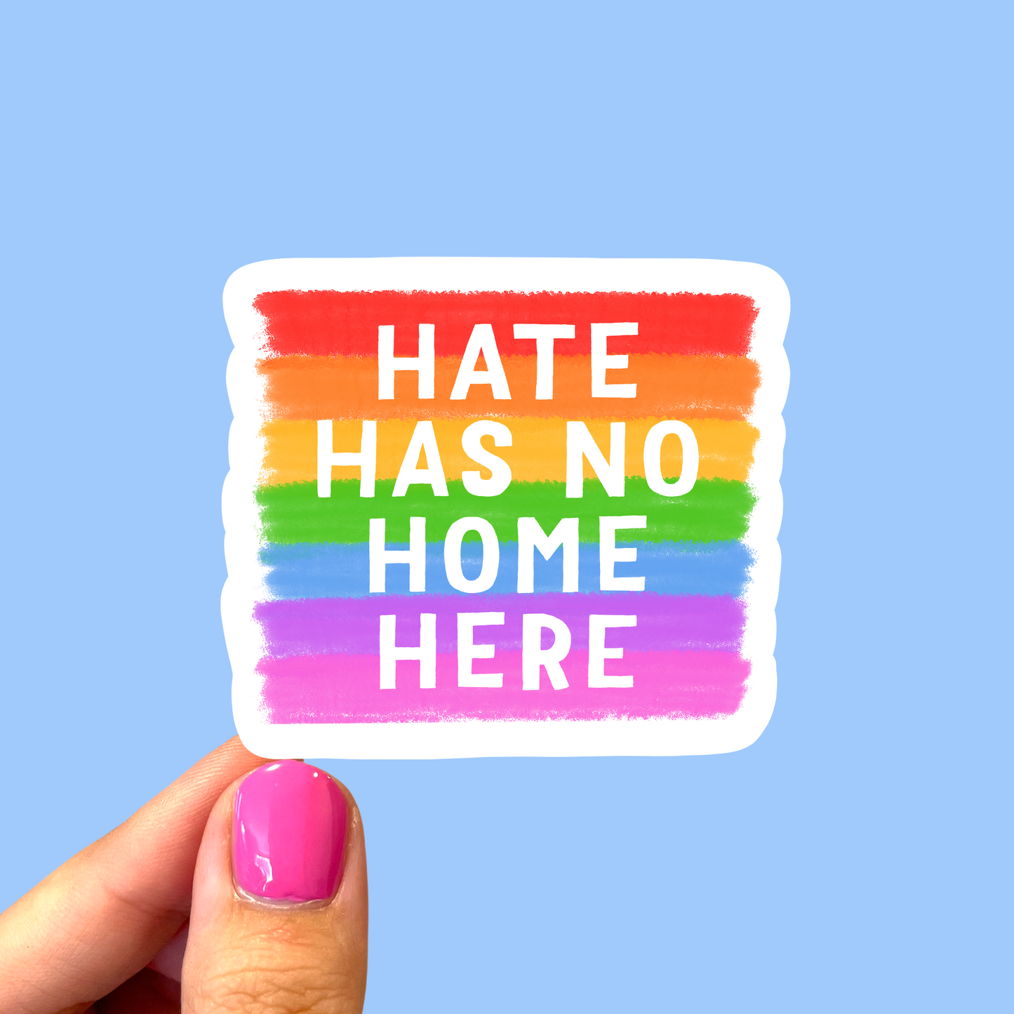 Hate has no home here