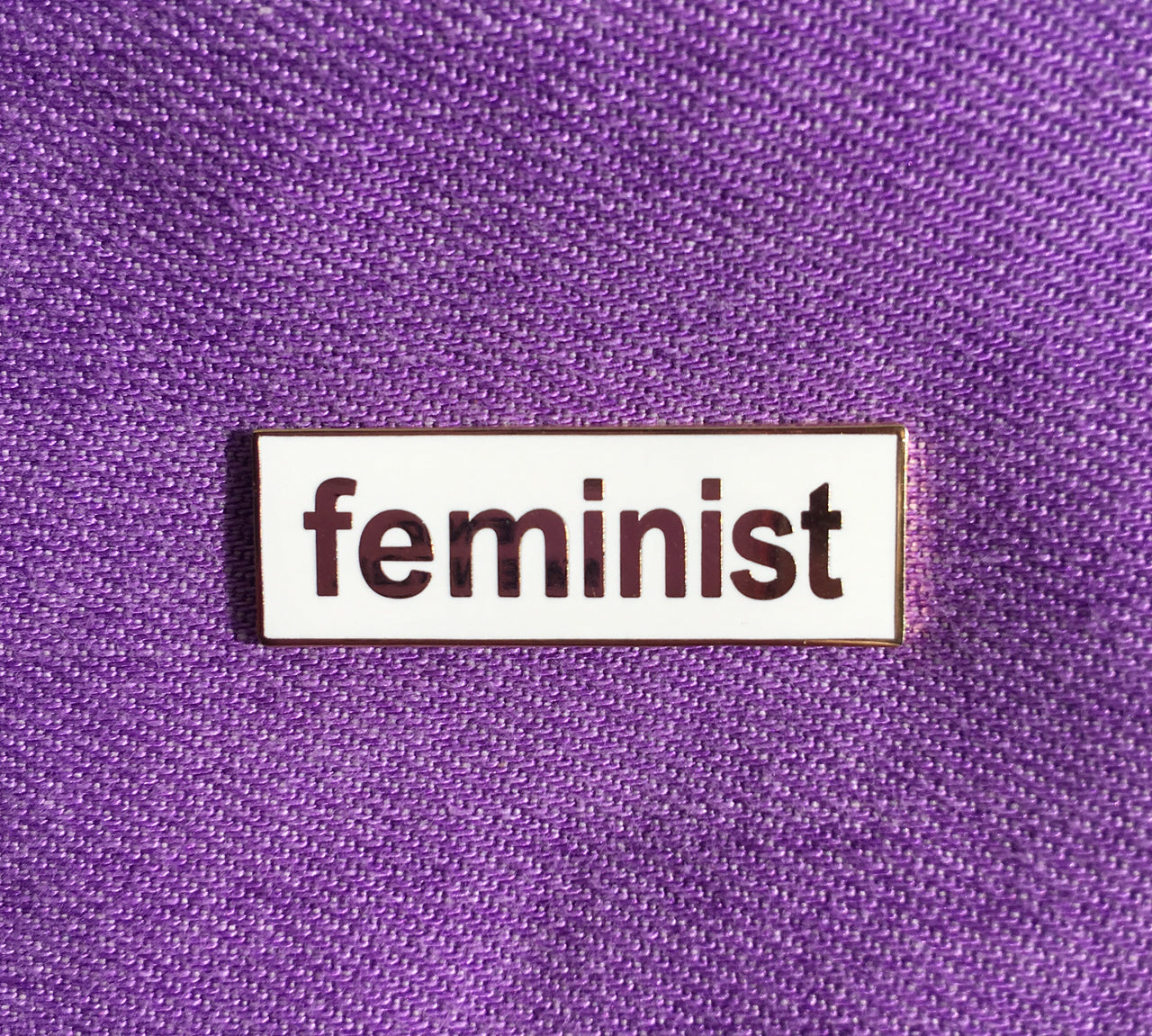 Feminist enamel pin - Radical Buttons