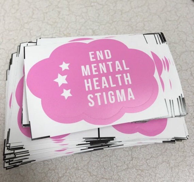 End mental health stigma - Radical Buttons