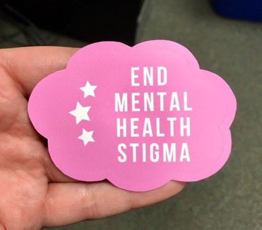 End mental health stigma - Radical Buttons