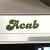 ACAB vinyl decal - Radical Buttons