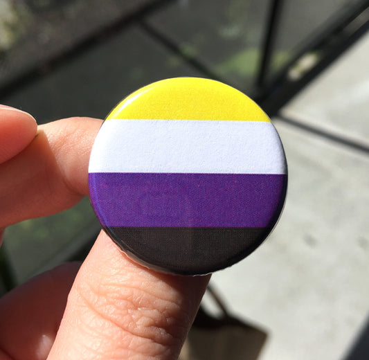Non-binary flag - Radical Buttons